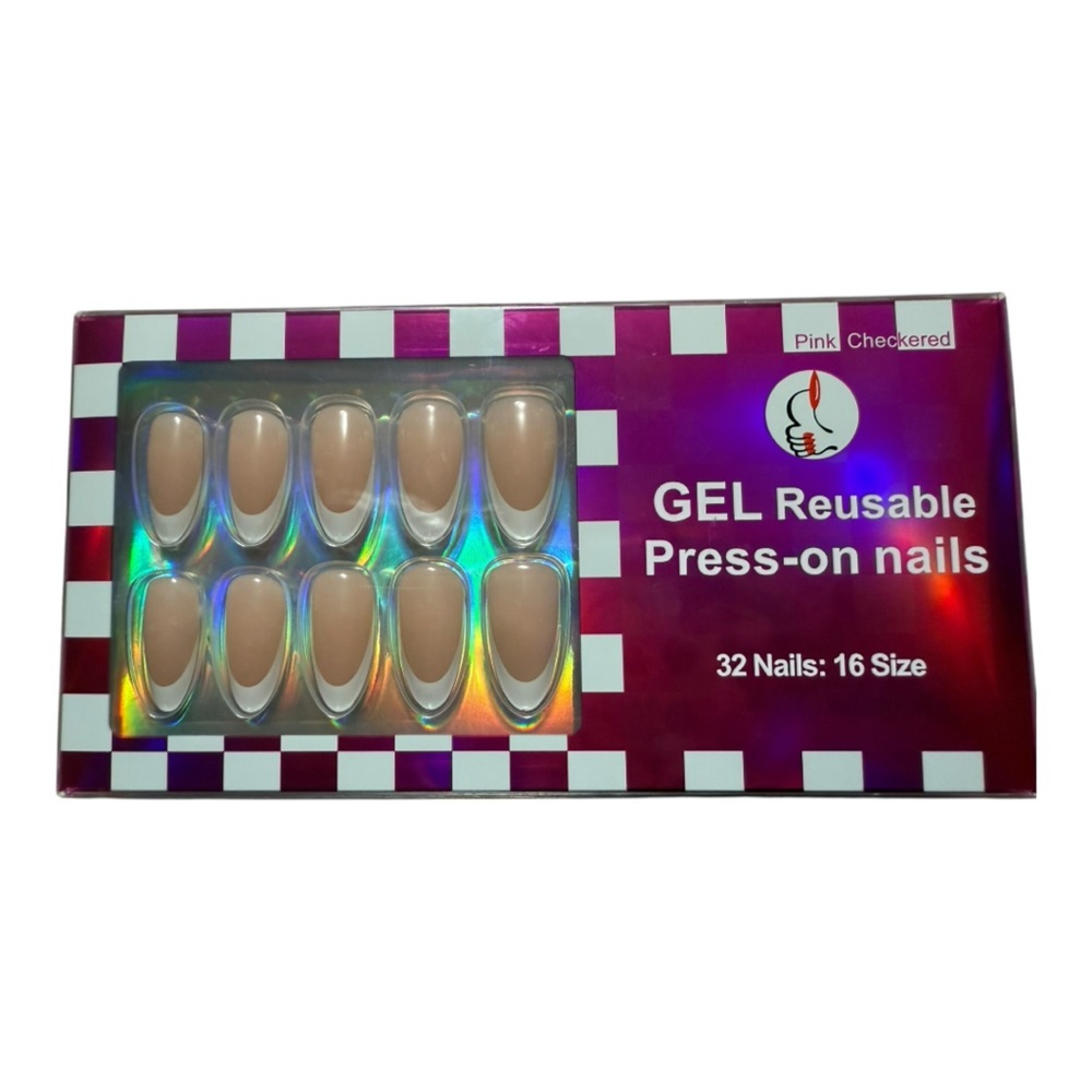 Gel Reusable Press-On Nails